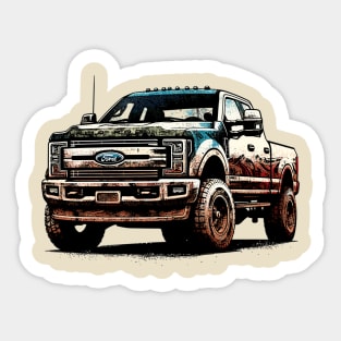 Ford F-250 Sticker